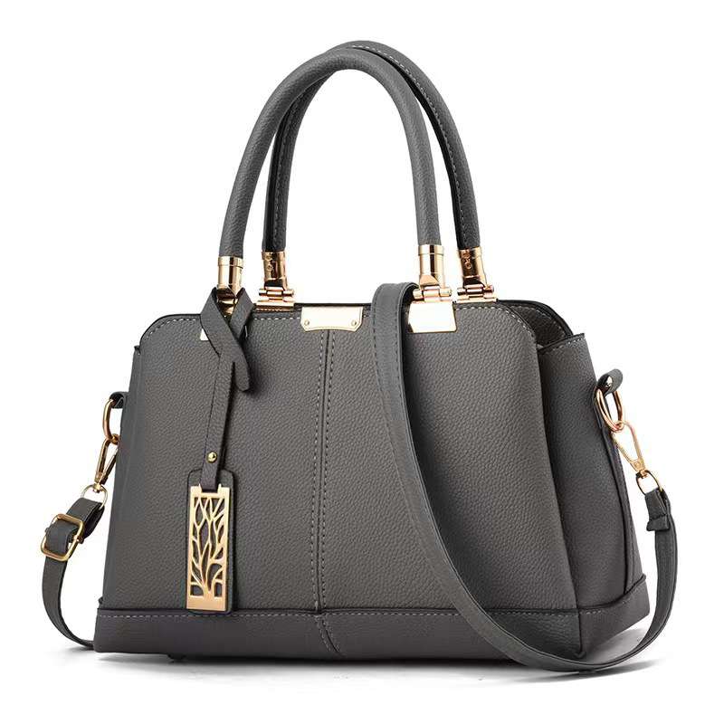 Classic Women’s PU Leather Tote Handbag – Large Capacity Fashion Shoulder Bag