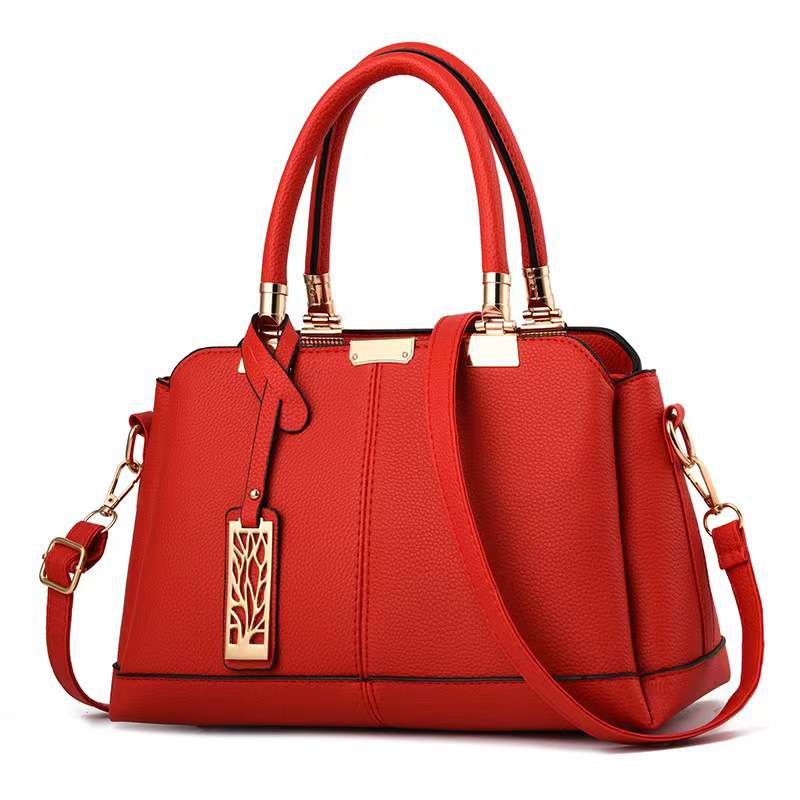 Classic Women’s PU Leather Tote Handbag – Large Capacity Fashion Shoulder Bag