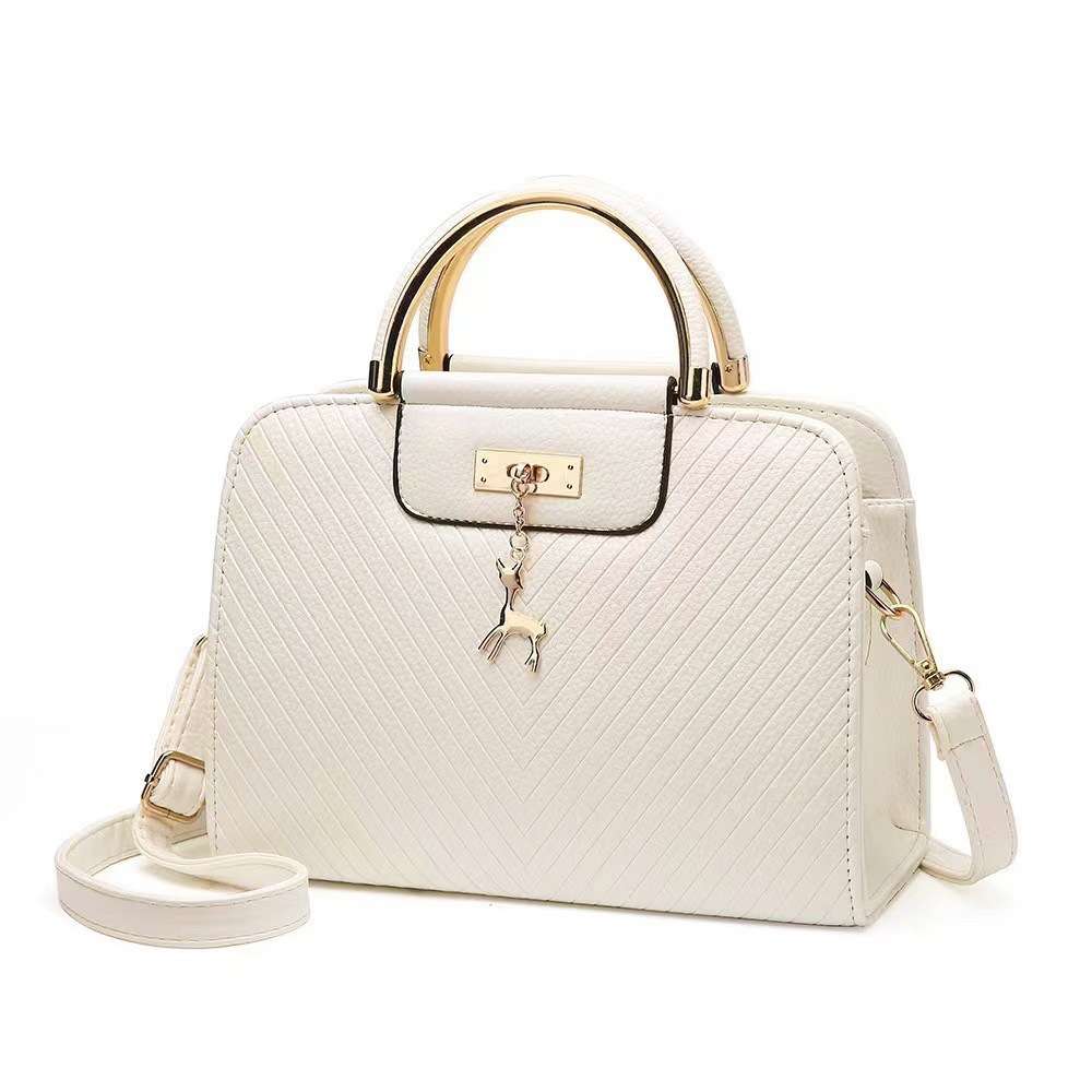Luxury Women’s Small Square Crossbody Bag – PU Leather Fashion Shoulder Handbag