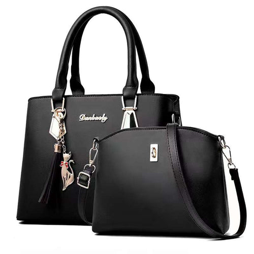 Elegant Large Capacity Women’s Handbag – Luxury Hong Kong Style Shoulder & Crossbody Bag