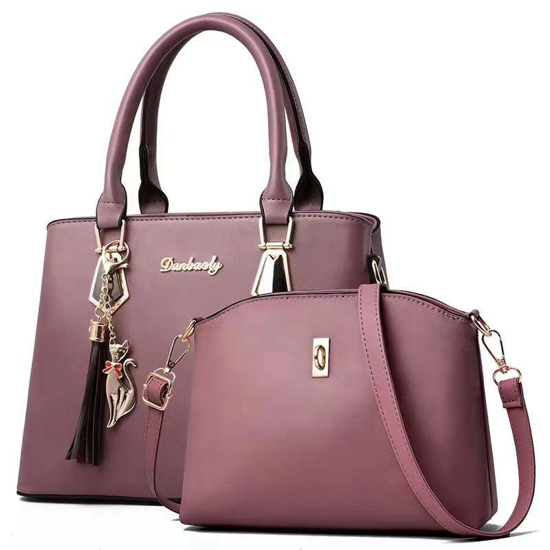 Elegant Large Capacity Women’s Handbag – Luxury Hong Kong Style Shoulder & Crossbody Bag