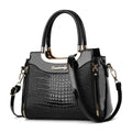 Luxury Crocodile Pattern Handbag – Elegant Women’s Shoulder & Crossbody Bag